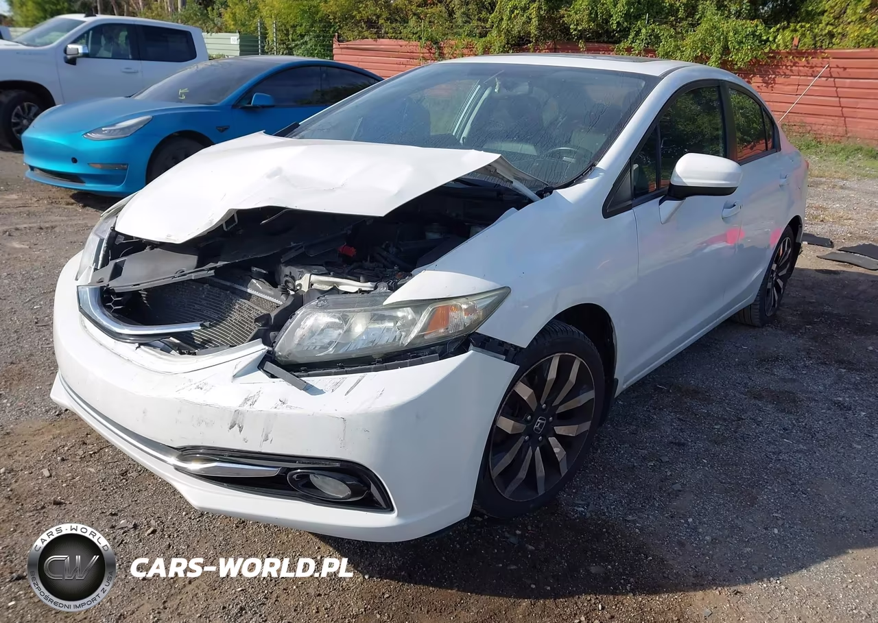 2014 HONDA CIVIC EXL VIN:19XFB2F92EE043727 - 2