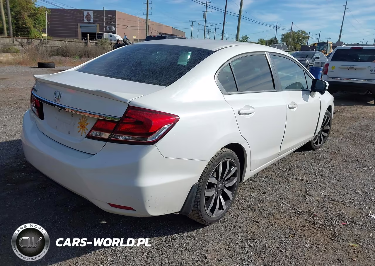 2014 HONDA CIVIC EXL VIN:19XFB2F92EE043727 - 4