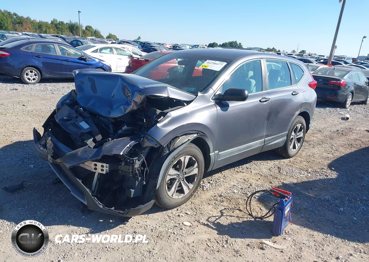 2017 Honda Cr-V Lx VIN:2HKRW6H39HH200042 - 2