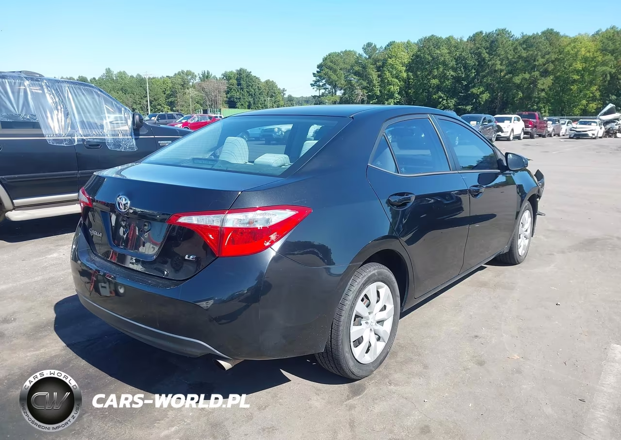 2015 Toyota Corolla Le VIN:2T1BURHE1FC386279 - 4