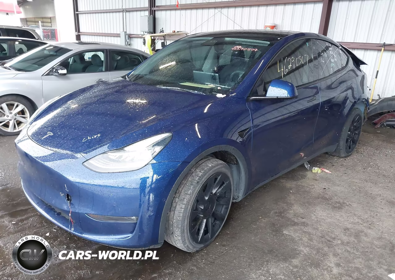 2022 Tesla Model Y Long Range Dual Motor All-Wheel Drive VIN:7SAYGDEE2NF458676 - 2