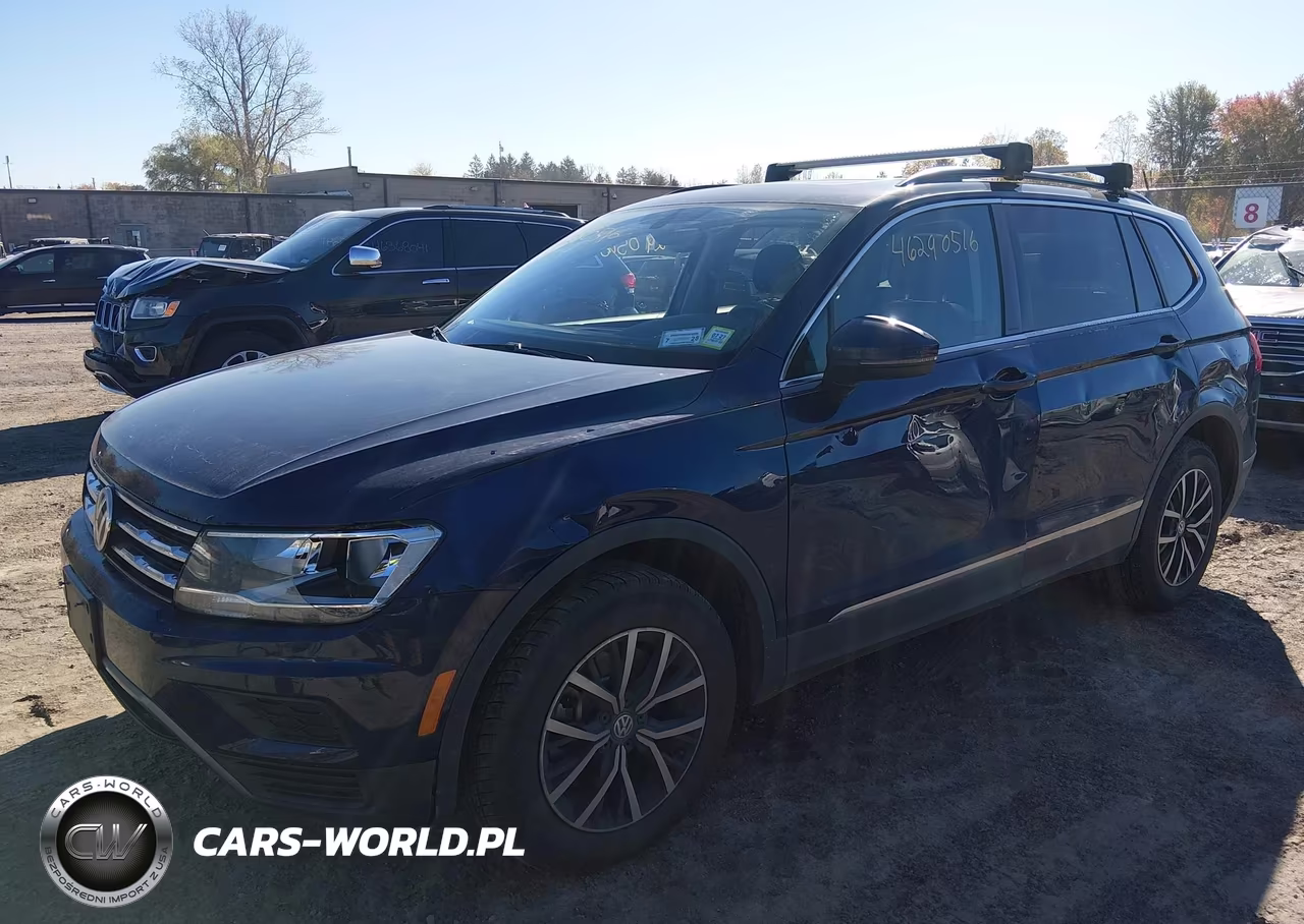 2021 Volkswagen Tiguan 2.0T Se-2.0T Se R-Line Black-2.0T Sel VIN:3VV2B7AX5MM040473 - 2