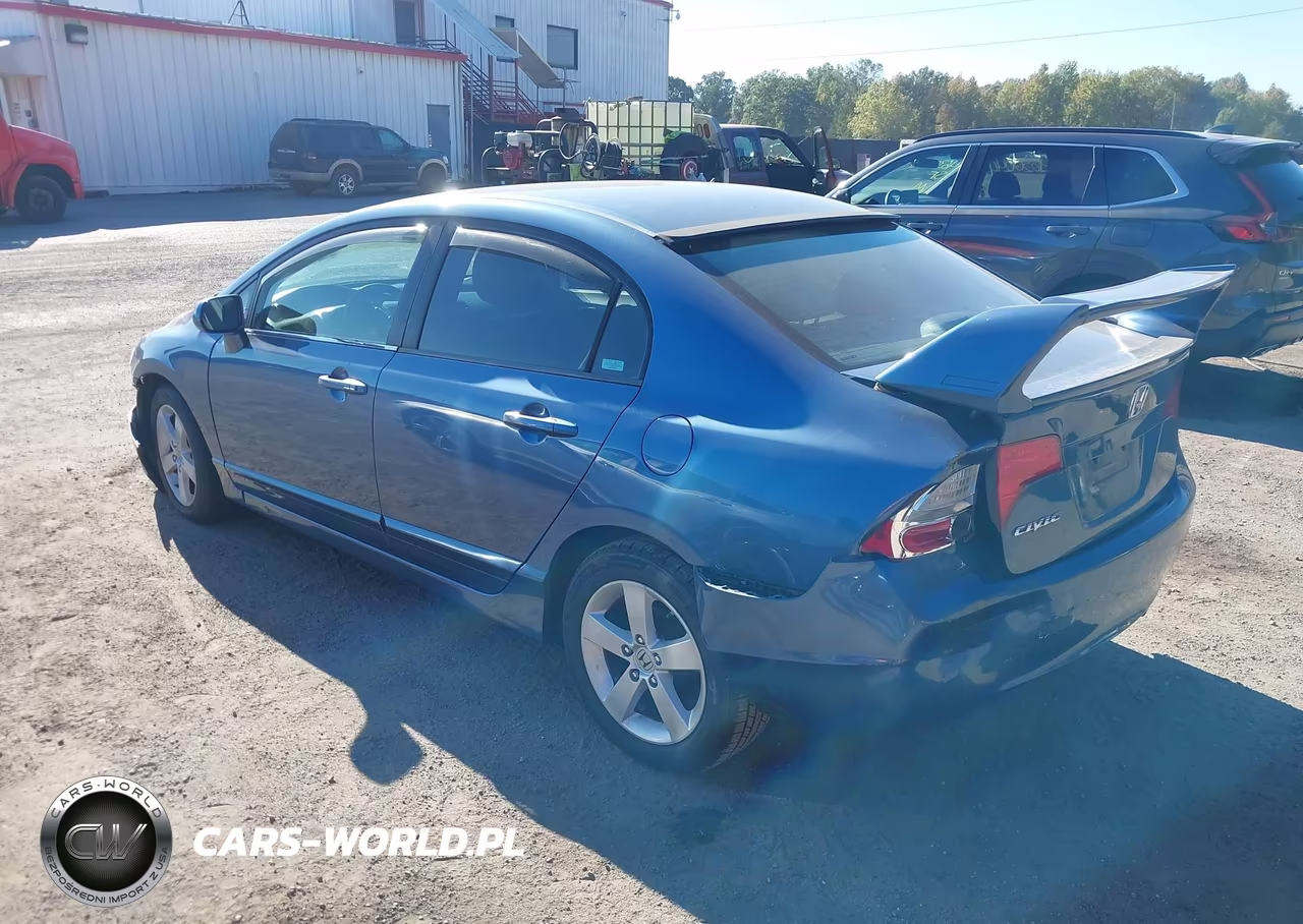 2008 Honda Civic Lx VIN:2HGFA16538H522646 - 3