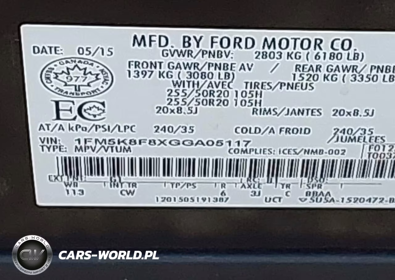 2016 Ford Explorer Limited VIN:1FM5K8F8XGGA05117 - 9