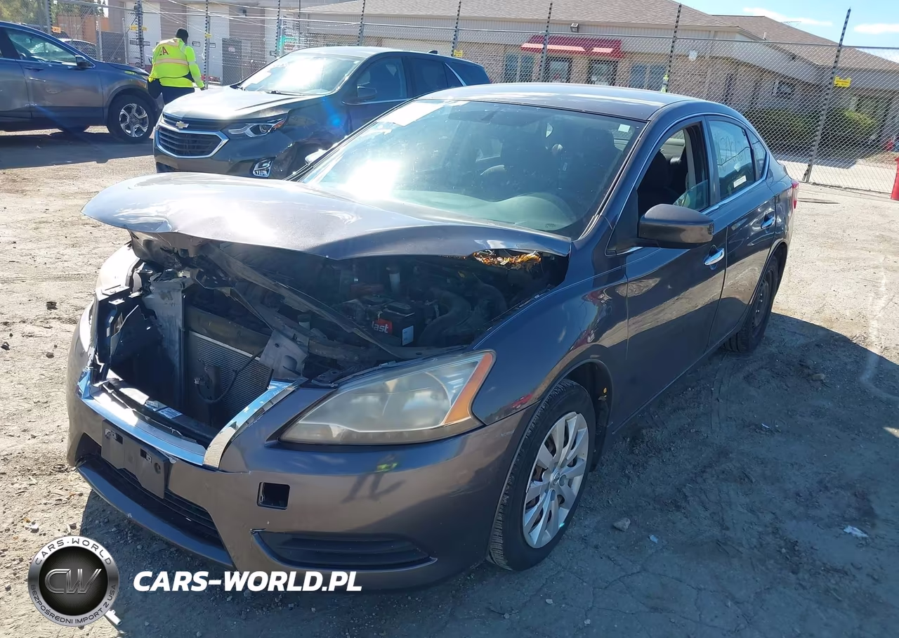 2013 Nissan Sentra S VIN:3N1AB7AP4DL793950 - 2