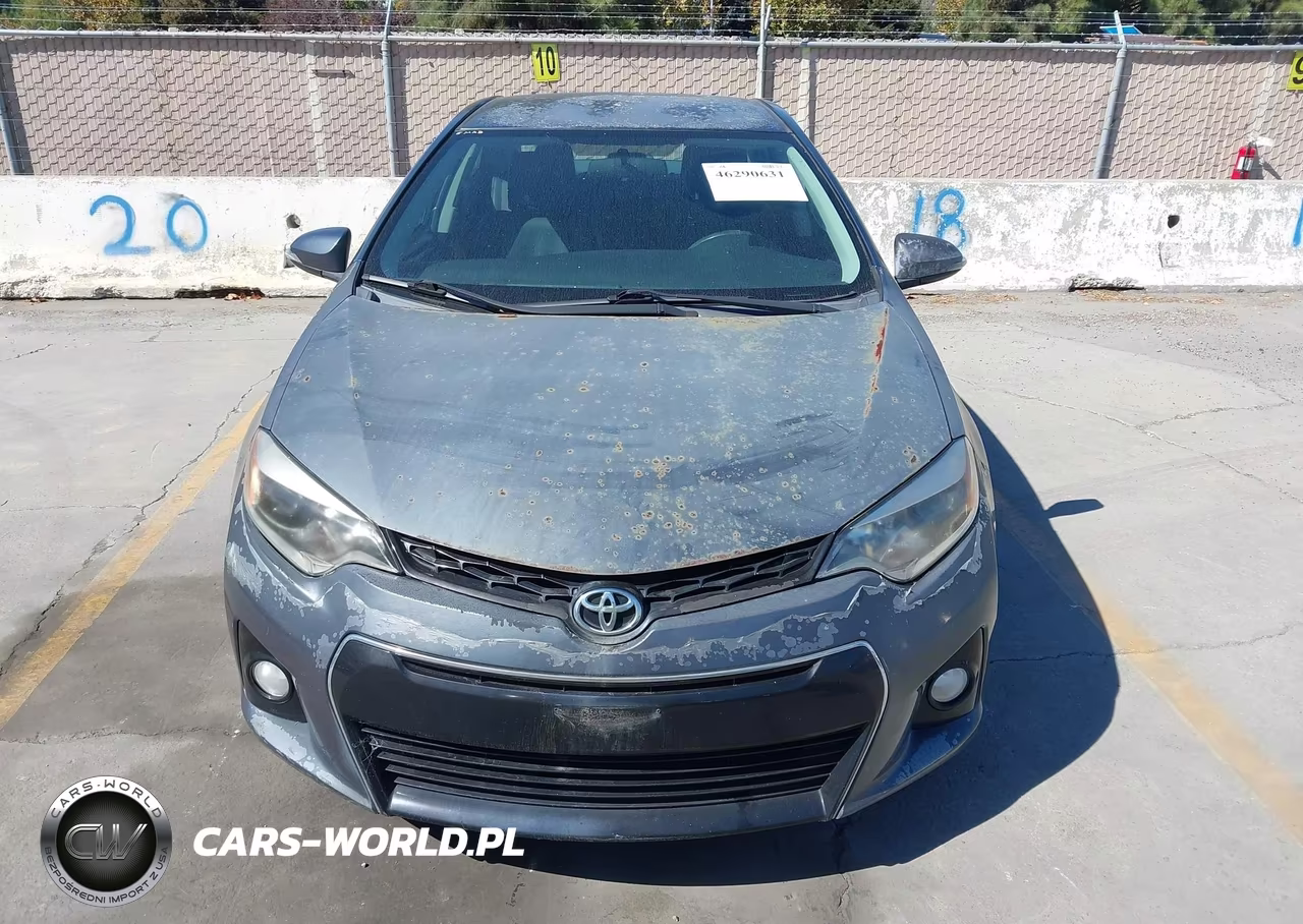 2014 Toyota Corolla S Plus VIN:5YFBURHE8EP124502 - 12