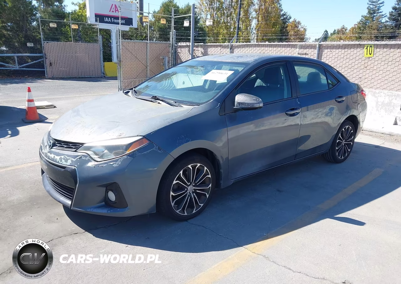 2014 Toyota Corolla S Plus VIN:5YFBURHE8EP124502 - 2
