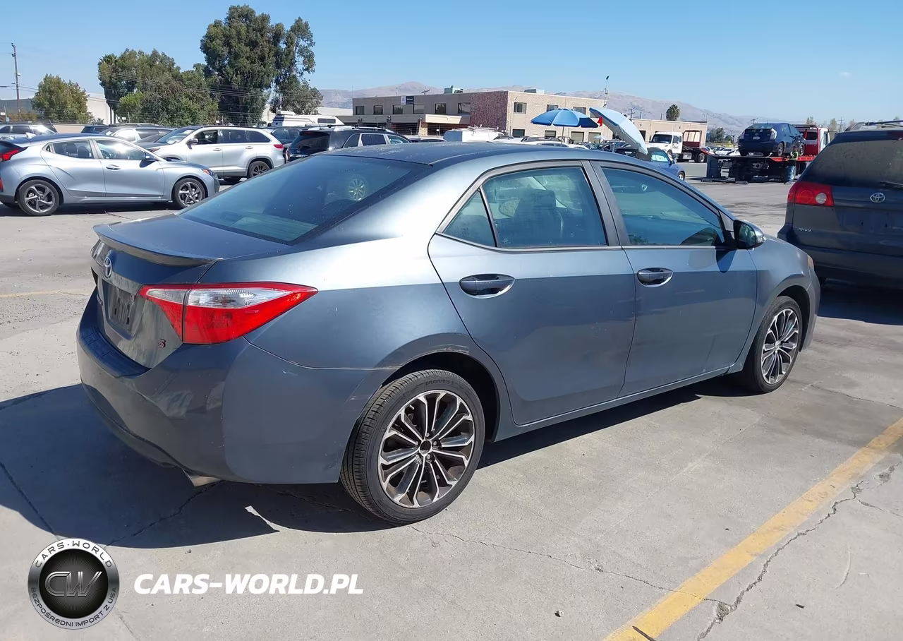 2014 Toyota Corolla S Plus VIN:5YFBURHE8EP124502 - 4