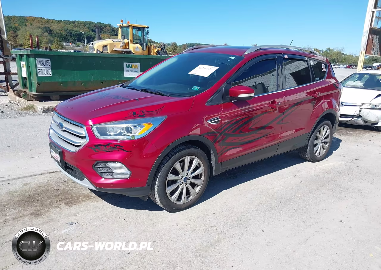 2018 Ford Escape Titanium VIN:1FMCU9J91JUA01442 - 2