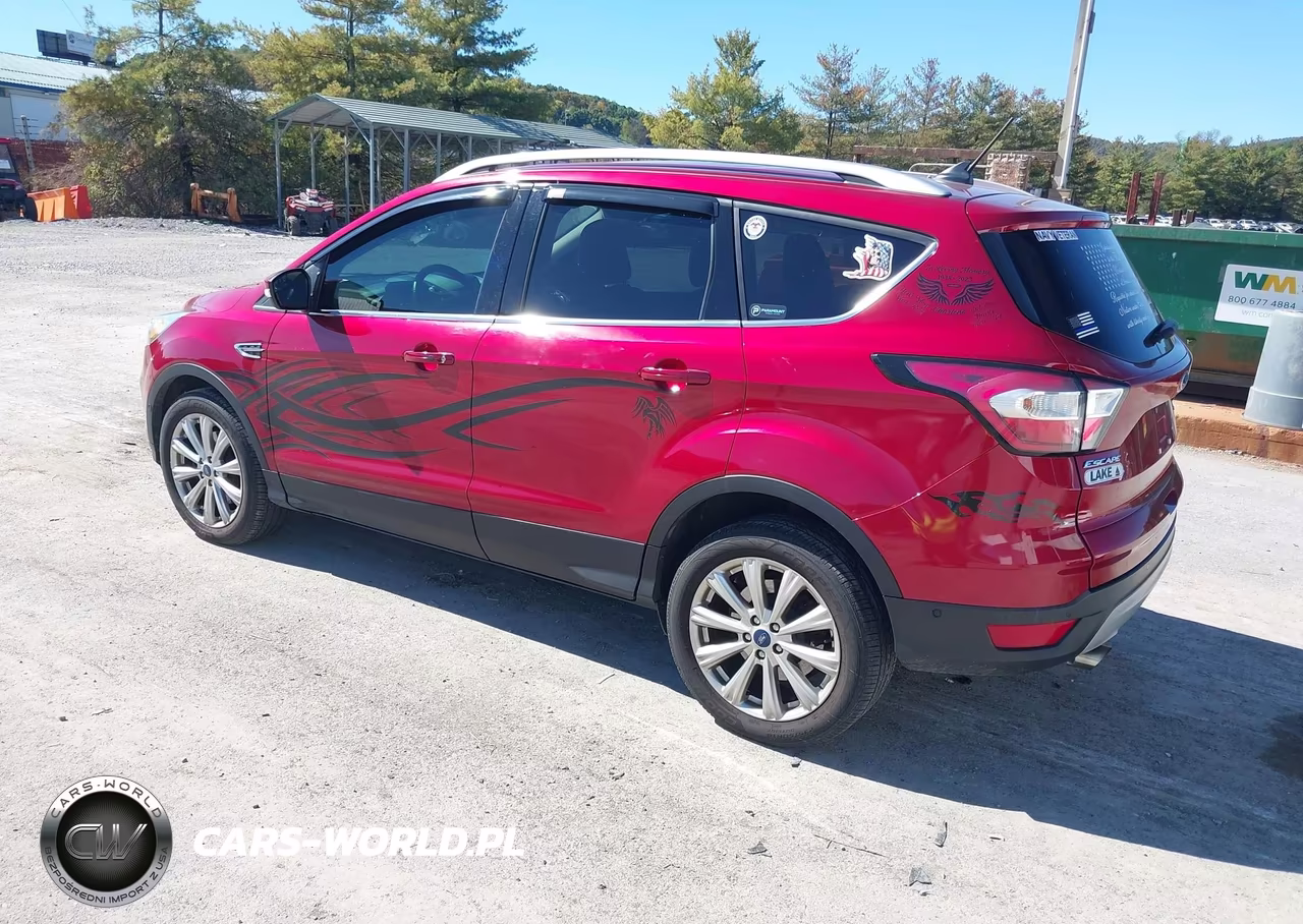 2018 Ford Escape Titanium VIN:1FMCU9J91JUA01442 - 3