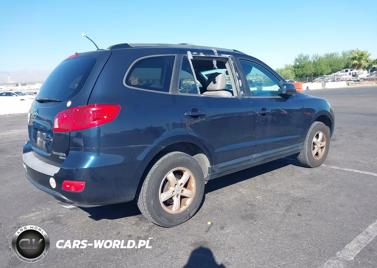 2007 Hyundai Santa Fe Gls VIN:5NMSG73D87H082923 - 4
