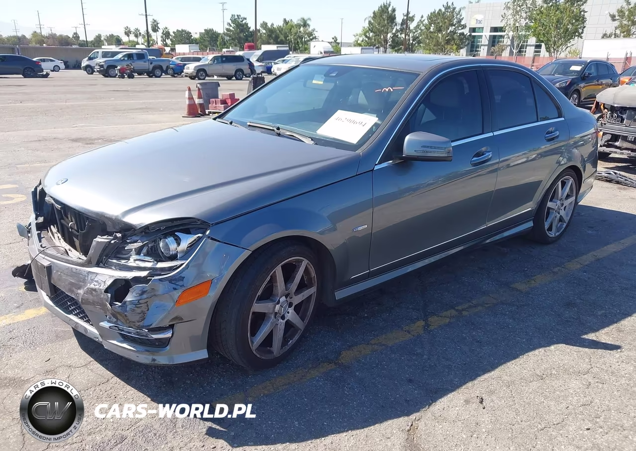 2012 Mercedes-Benz C 350 Sport VIN:WDDGF5HB2CR197047 - 2