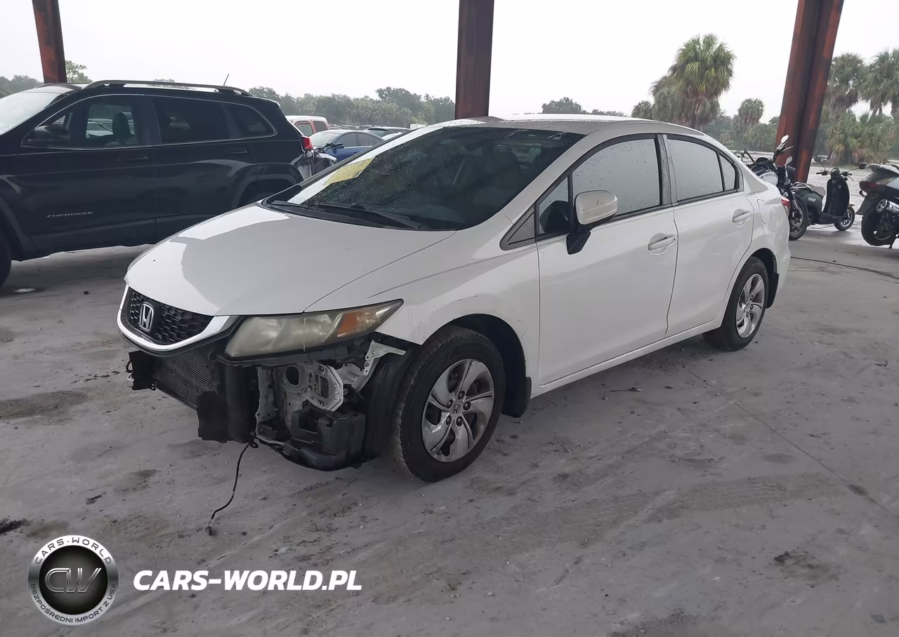 2014 Honda Civic Lx VIN:19XFB2F5XEE027837 - 2