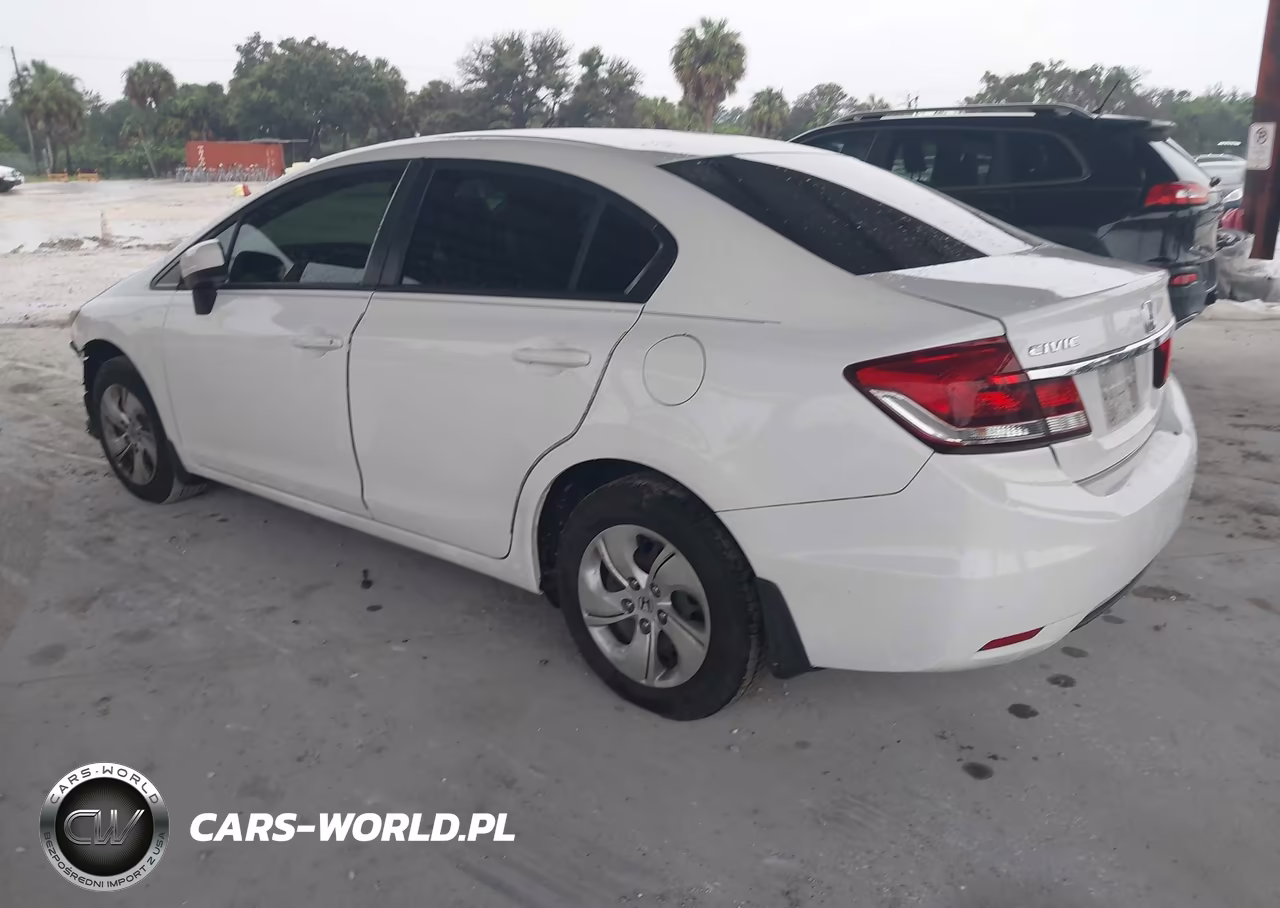 2014 Honda Civic Lx VIN:19XFB2F5XEE027837 - 3