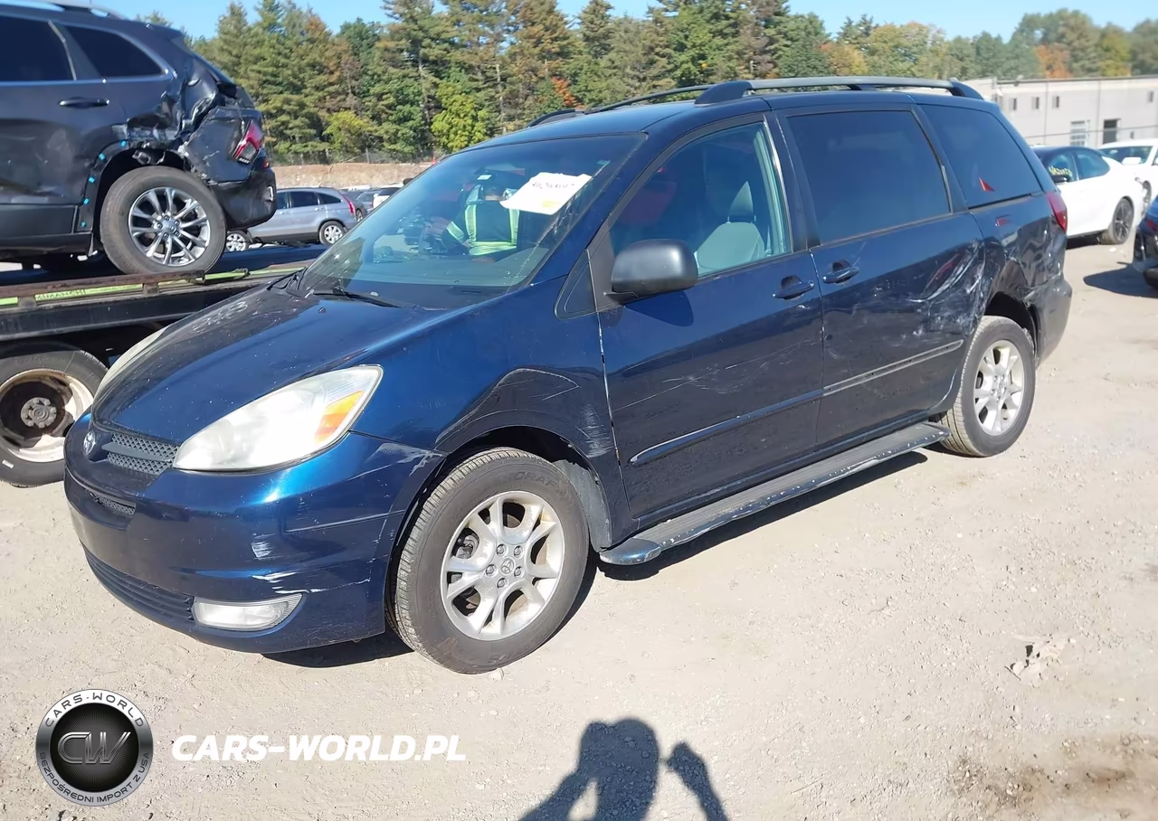 2005 Toyota Sienna Xle VIN:5TDBA22C15S049950 - 2