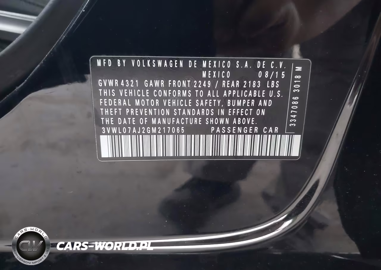 2016 Volkswagen Jetta 1.8T Sel VIN:3VWL07AJ2GM217065 - 9