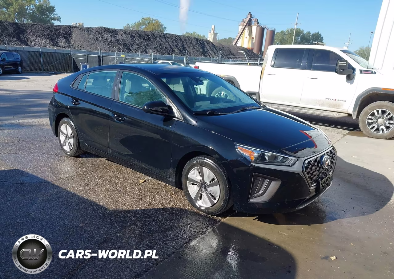2021 Hyundai Ioniq Hybrid Blue VIN:KMHC65LC0MU249228 - 1