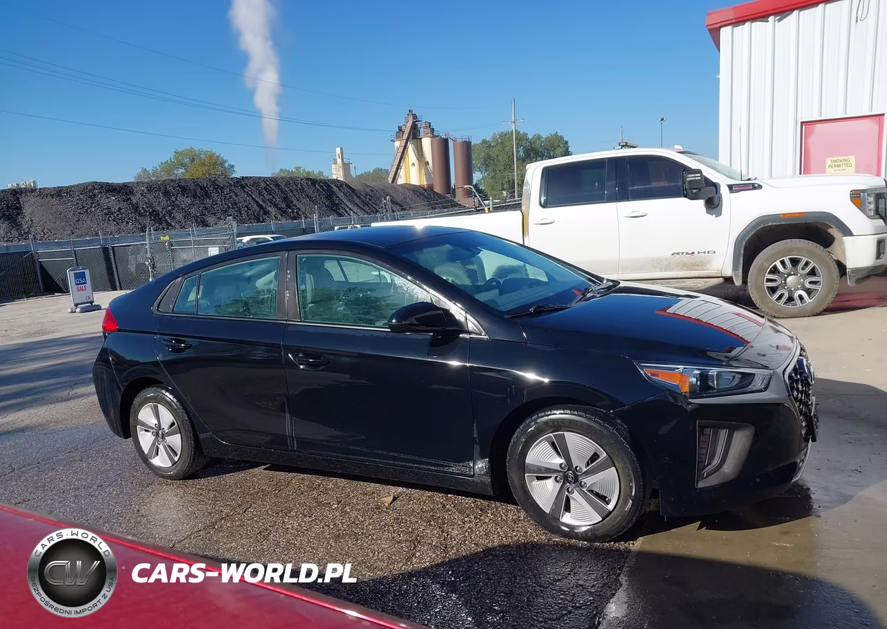 2021 Hyundai Ioniq Hybrid Blue VIN:KMHC65LC0MU249228 - 18