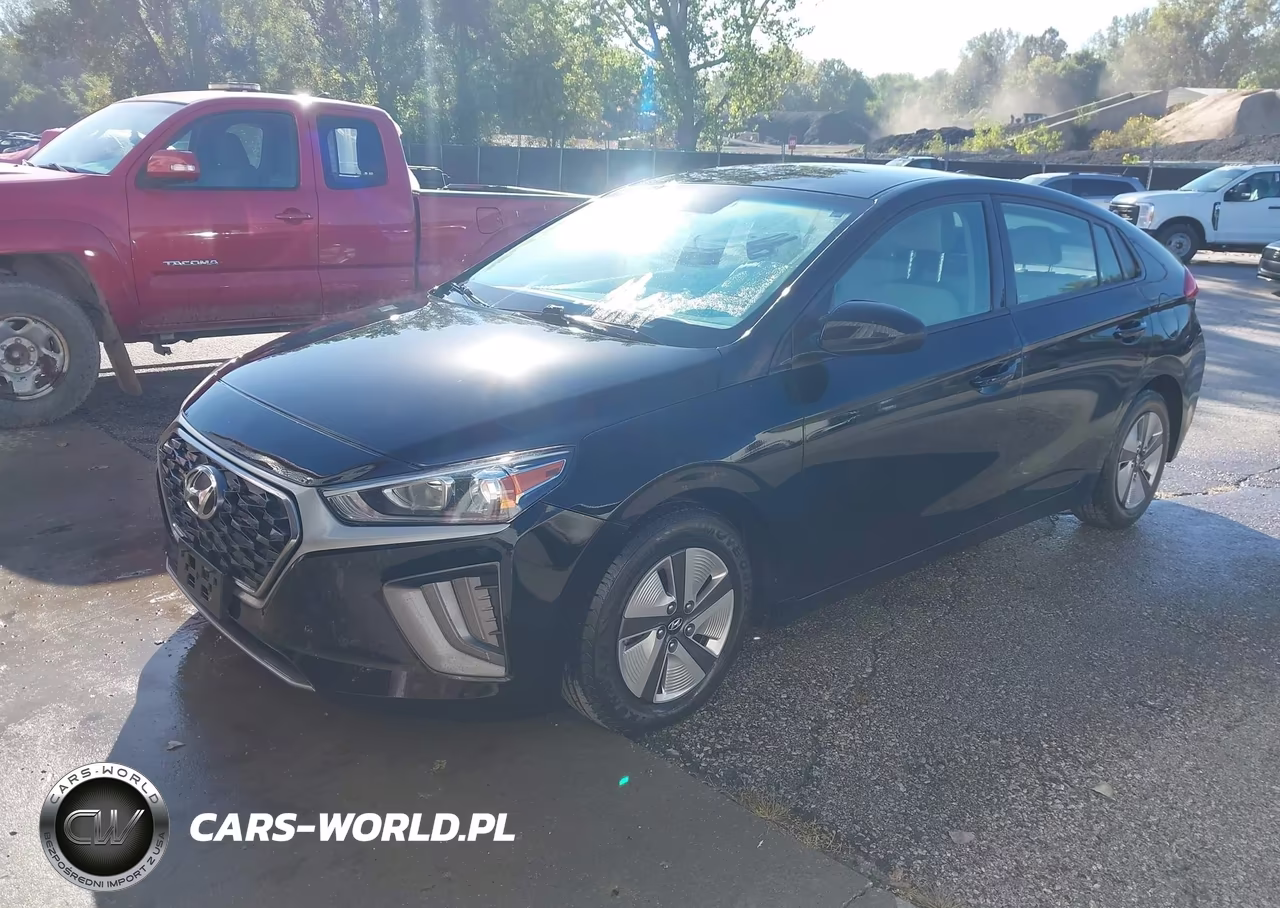 2021 Hyundai Ioniq Hybrid Blue VIN:KMHC65LC0MU249228 - 2