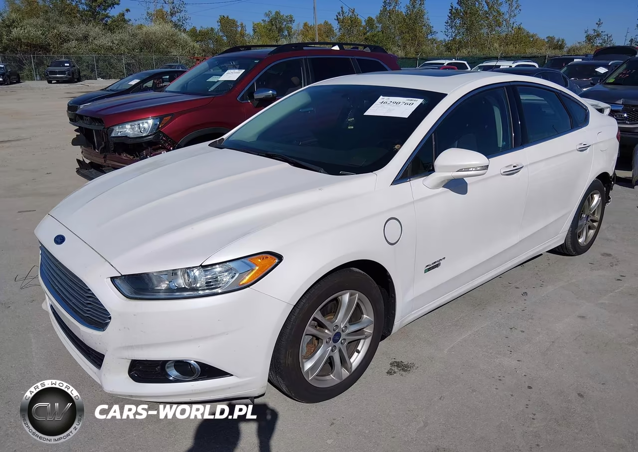 2016 Ford Fusion Energi Titanium VIN:3FA6P0SU6GR287091 - 2