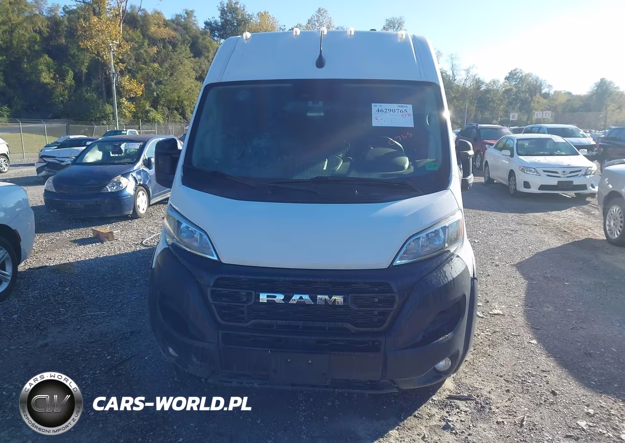 2025 Ram Promaster 2500 Tradesman High Roof 159 Wb W-Pass Seat VIN:3C6LRVDGXSE504144 - 12