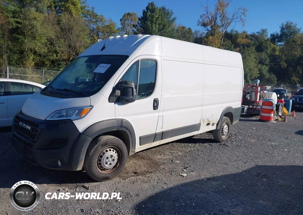 2025 Ram Promaster 2500 Tradesman High Roof 159 Wb W-Pass Seat VIN:3C6LRVDGXSE504144 - 2