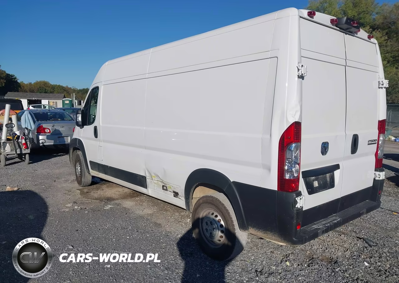 2025 Ram Promaster 2500 Tradesman High Roof 159 Wb W-Pass Seat VIN:3C6LRVDGXSE504144 - 3