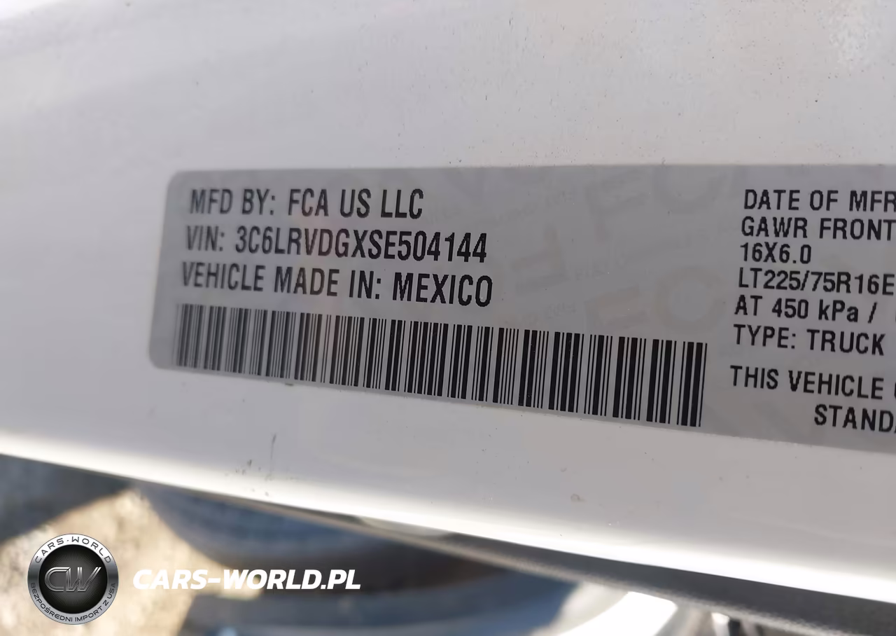 2025 Ram Promaster 2500 Tradesman High Roof 159 Wb W-Pass Seat VIN:3C6LRVDGXSE504144 - 9