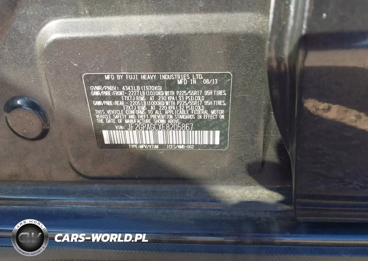 2014 Subaru Xv Crosstrek 2.0I Limited VIN:JF2GPAGCXE8205867 - 9
