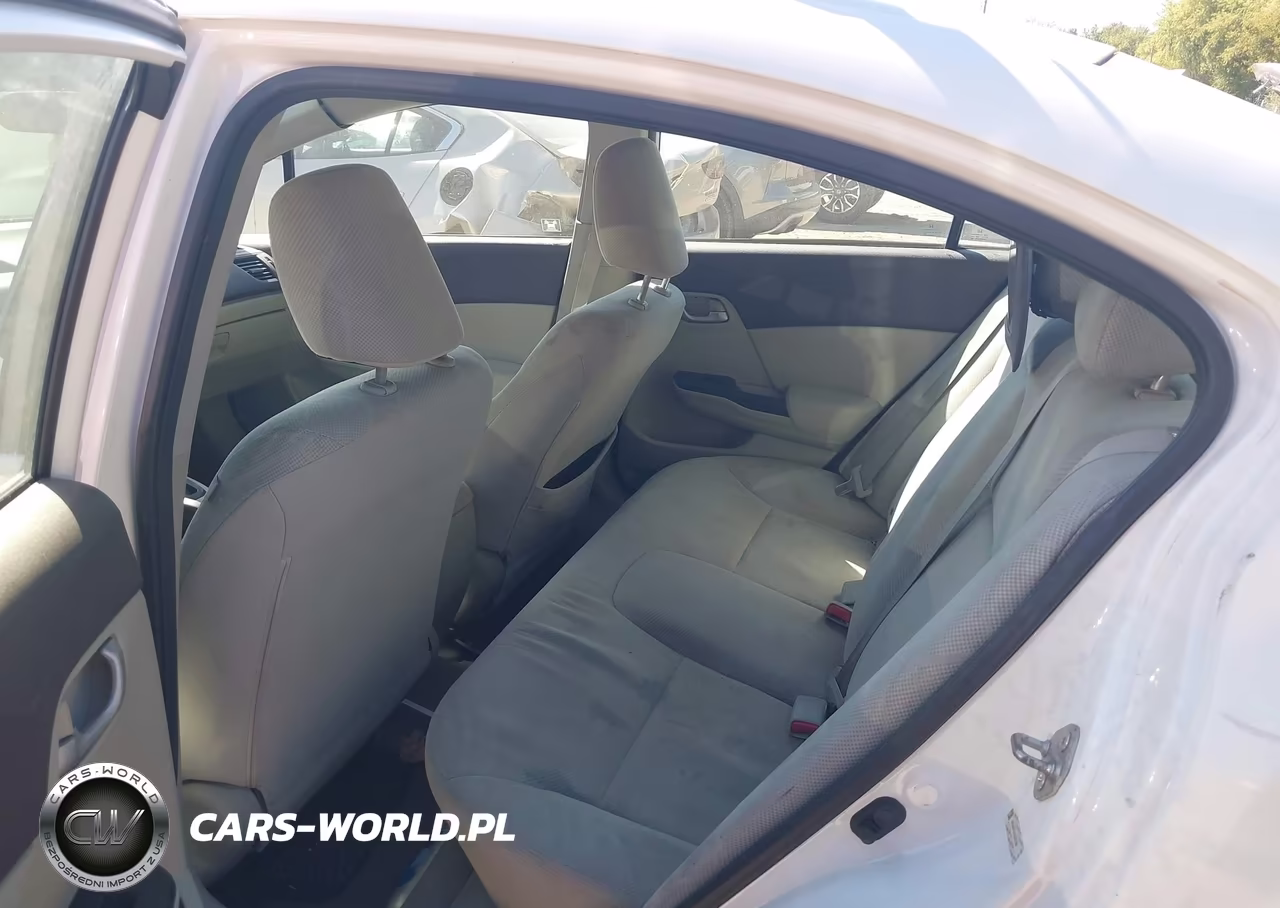 2012 Honda Civic Lx VIN:19XFB2F51CE037296 - 8