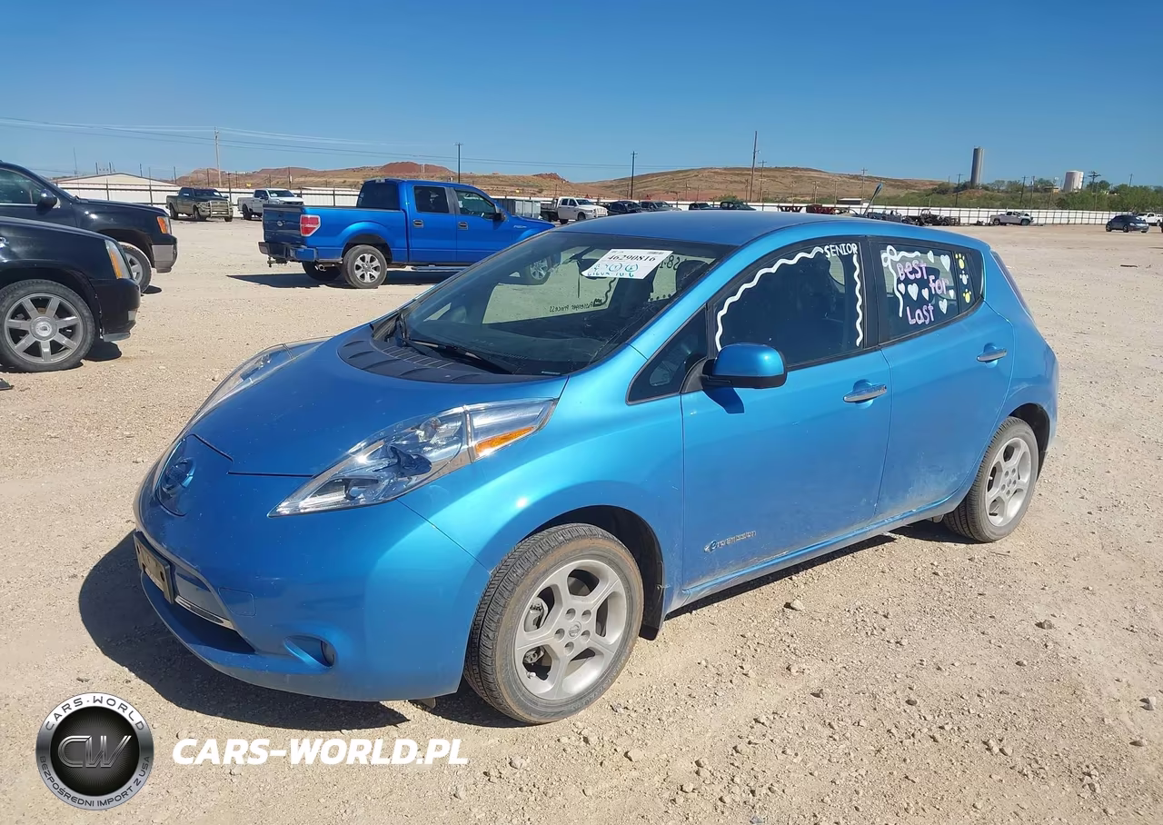 2013 Nissan Leaf Sv VIN:1N4AZ0CP9DC412060 - 2