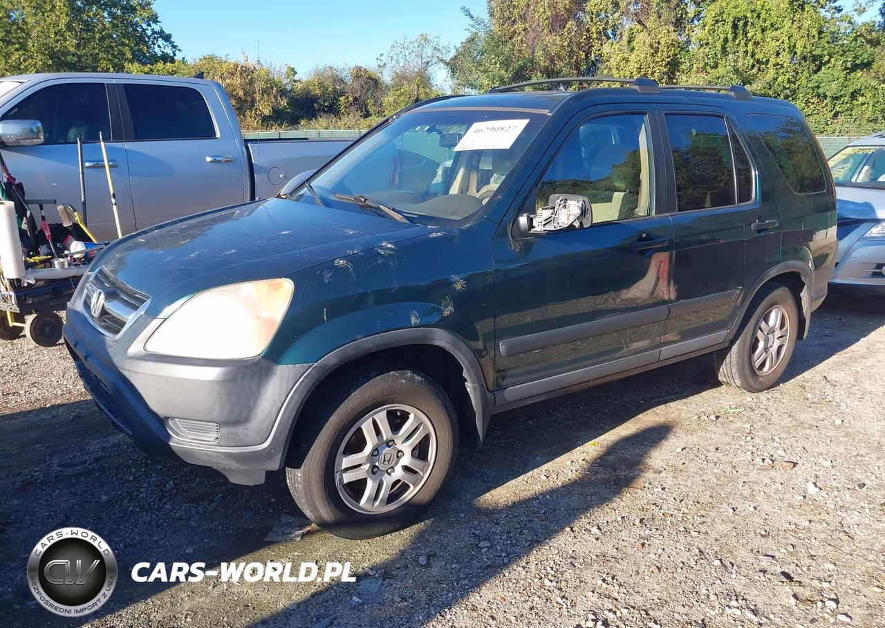 2002 Honda Cr-V Ex VIN:SHSRD78802U012354 - 2