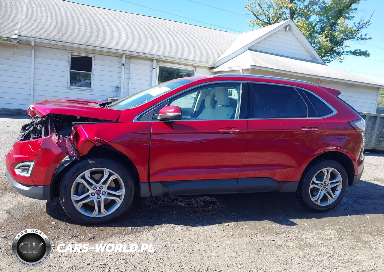 2016 Ford Edge Titanium VIN:2FMPK4K86GBB84254 - 14