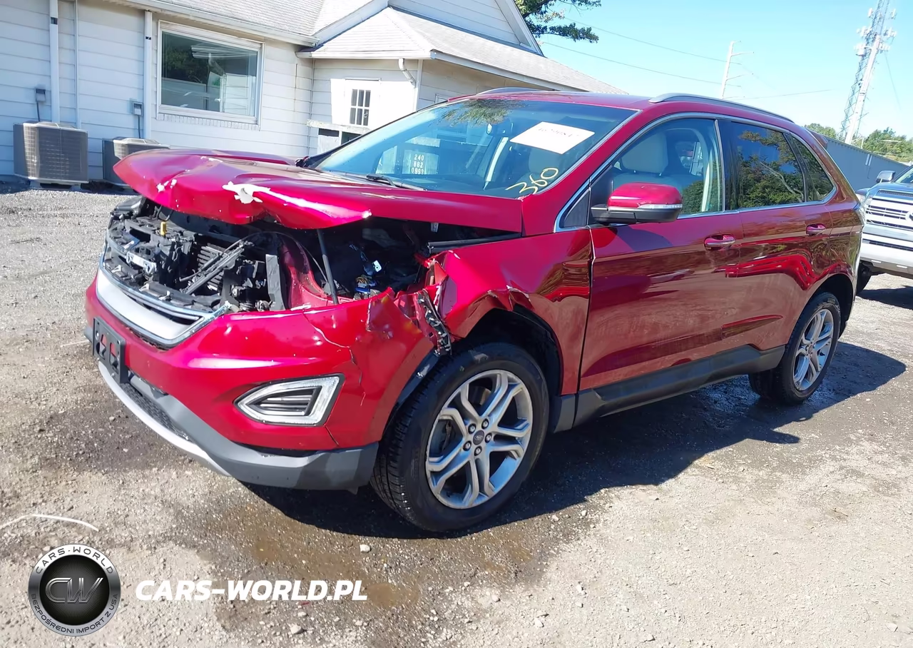 2016 Ford Edge Titanium VIN:2FMPK4K86GBB84254 - 2