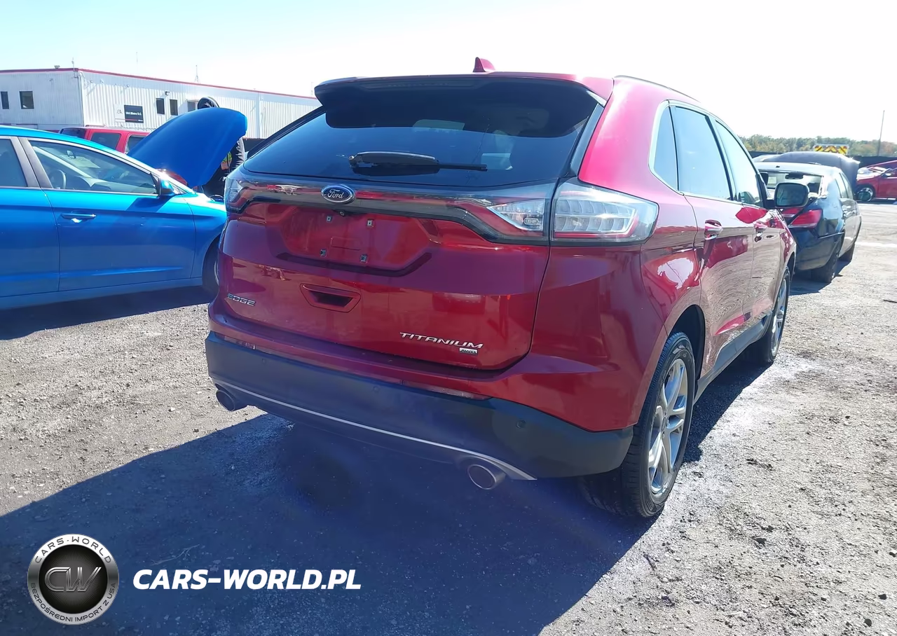 2016 Ford Edge Titanium VIN:2FMPK4K86GBB84254 - 4