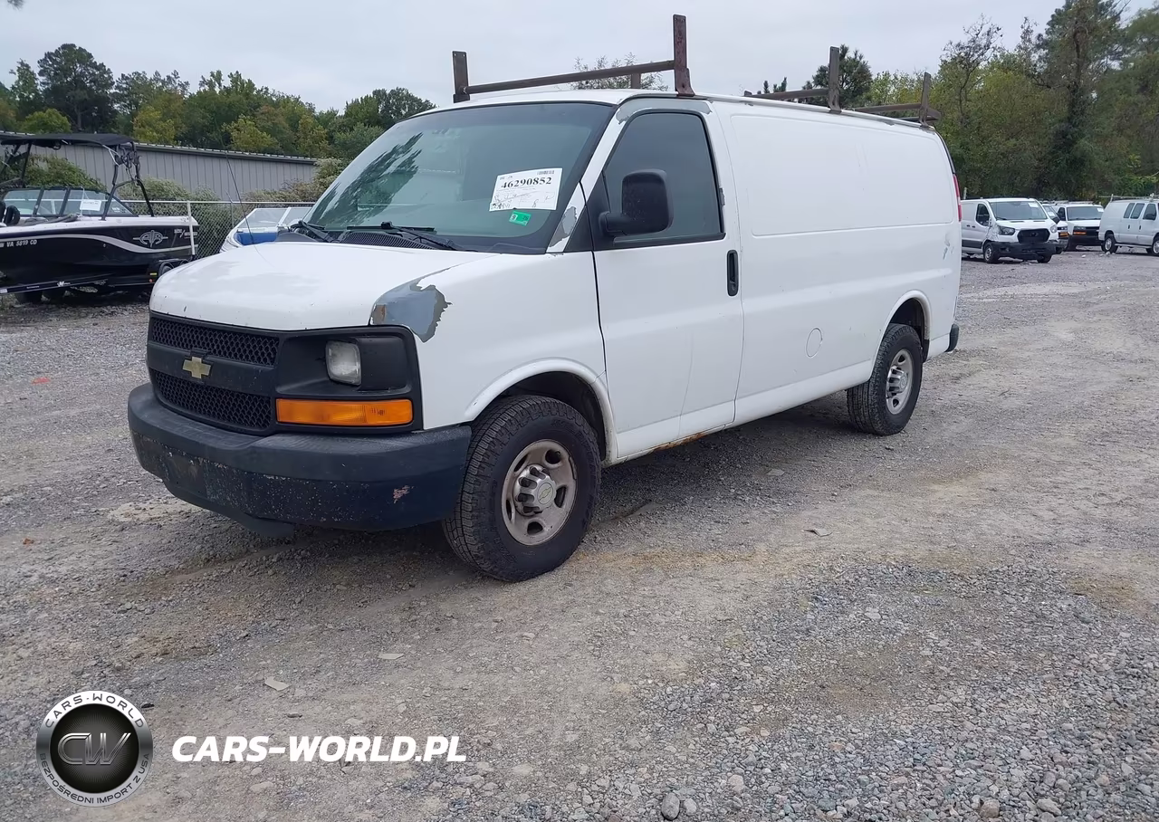 2011 Chevrolet Express 2500 Work Van VIN:1GCWGFCA4B1135136 - 2