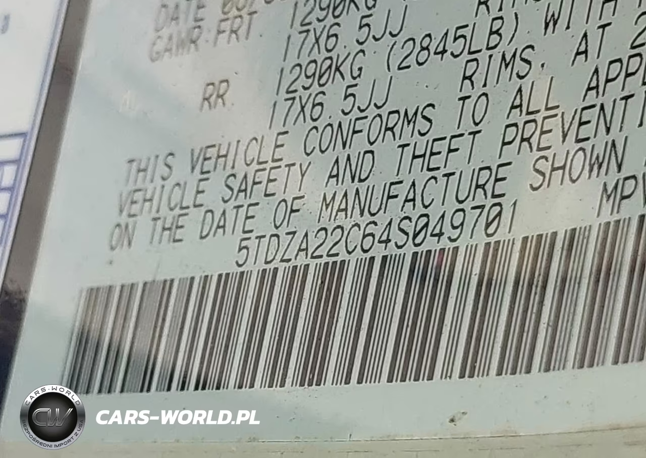 2004 Toyota Sienna Xle VIN:5TDZA22C64S049701 - 9