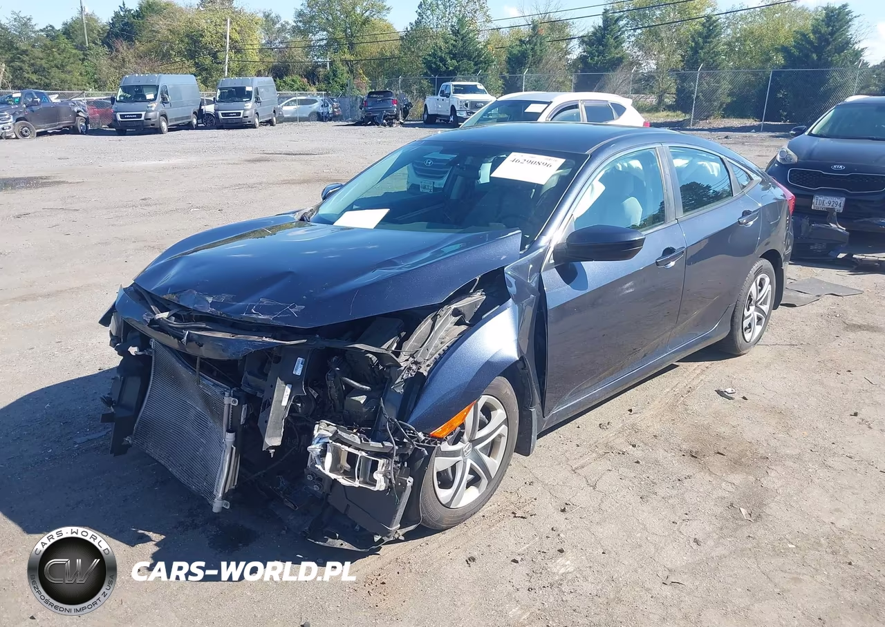2016 Honda Civic Lx VIN:19XFC2F57GE018996 - 2