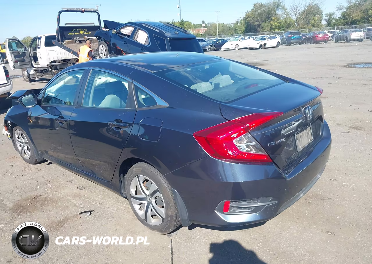 2016 Honda Civic Lx VIN:19XFC2F57GE018996 - 3