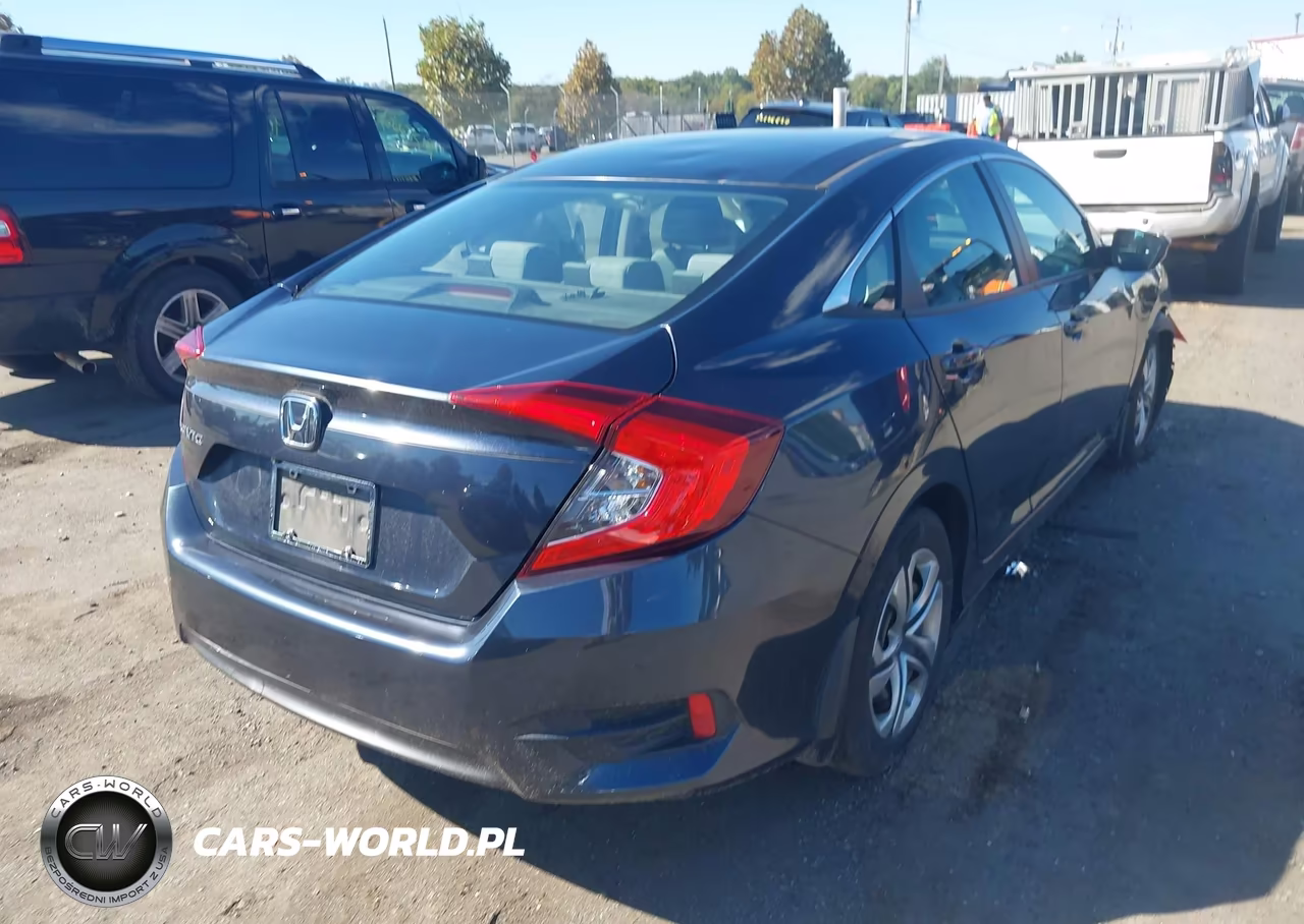 2016 Honda Civic Lx VIN:19XFC2F57GE018996 - 4