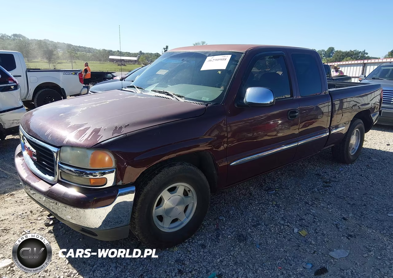 2000 GMC Sierra 1500 Sle VIN:1GTEC19T6YZ272933 - 2