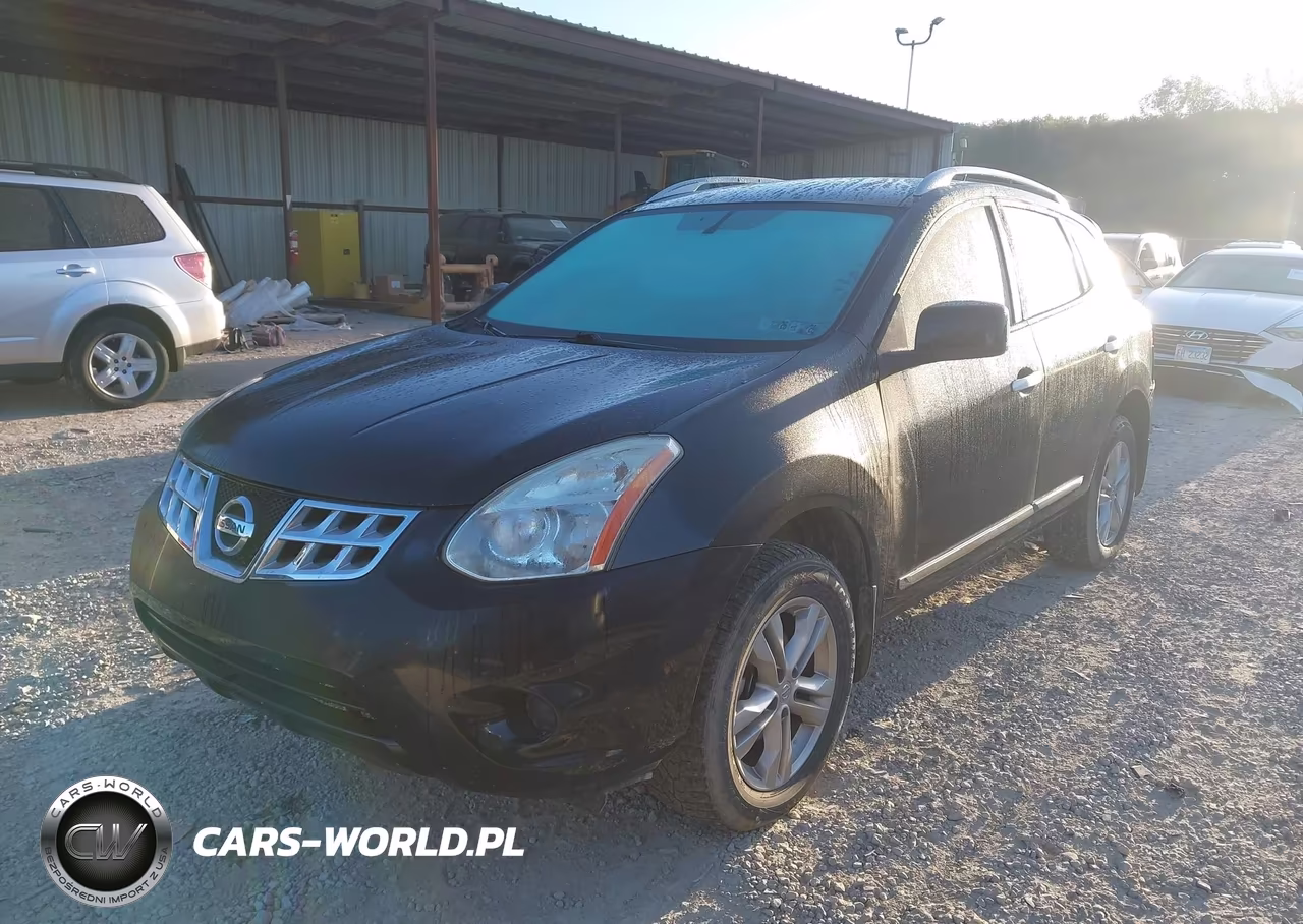 2011 Nissan Rogue Sv VIN:JN8AS5MV4BW265767 - 2