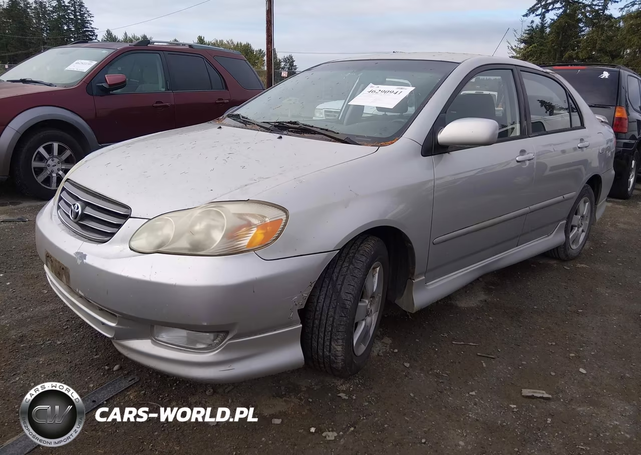 2003 Toyota Corolla S VIN:1NXBR32E03Z162759 - 2