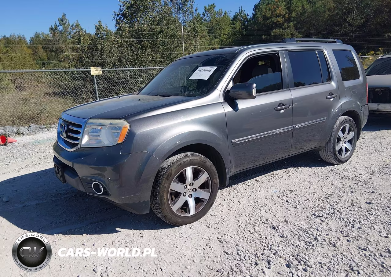 2012 Honda Pilot Touring VIN:5FNYF3H90CB021829 - 2