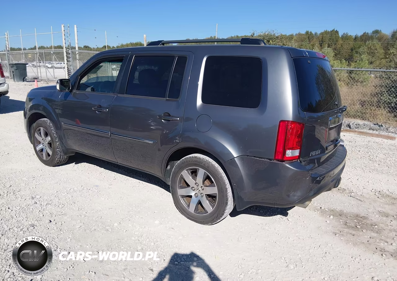 2012 Honda Pilot Touring VIN:5FNYF3H90CB021829 - 3