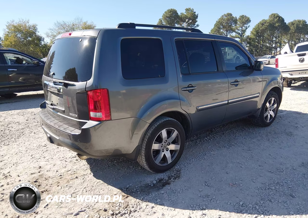 2012 Honda Pilot Touring VIN:5FNYF3H90CB021829 - 4