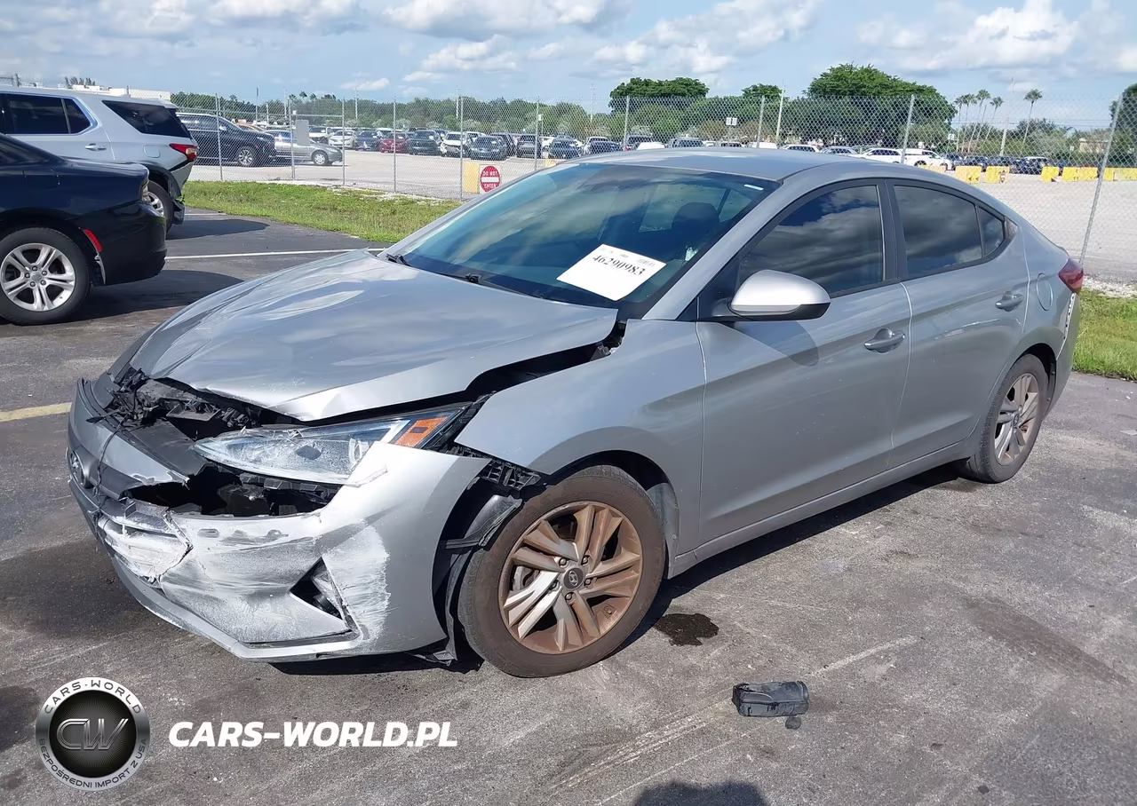2020 Hyundai Elantra Sel VIN:5NPD84LF0LH627712 - 2