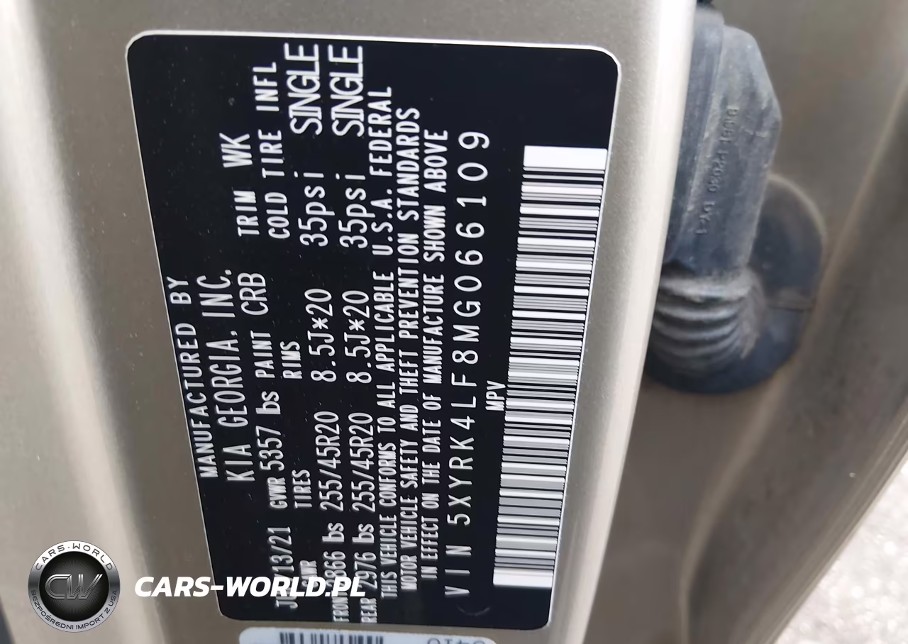 2021 Kia Sorento Sx VIN:5XYRK4LF8MG066109 - 9