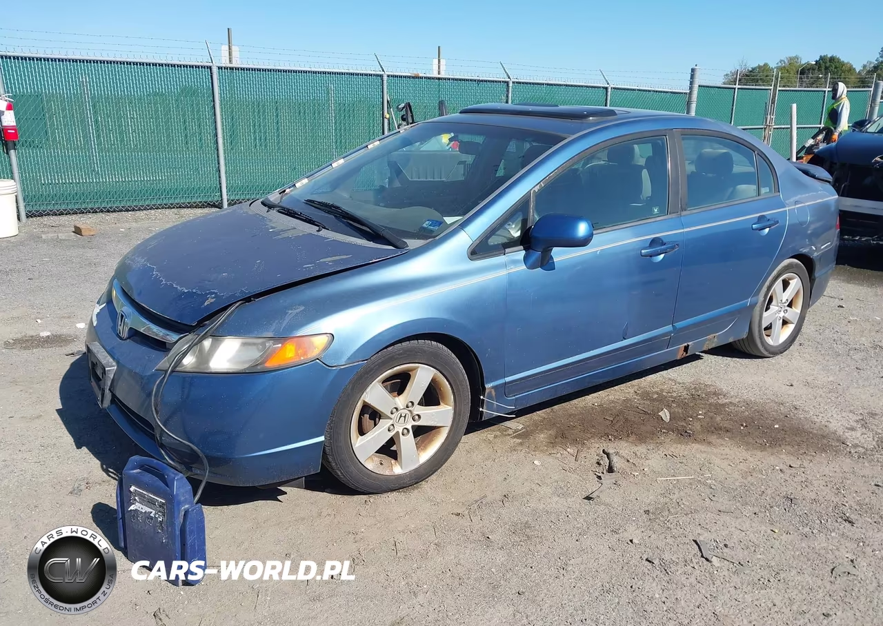 2008 Honda Civic Ex VIN:1HGFA16898L056802 - 2