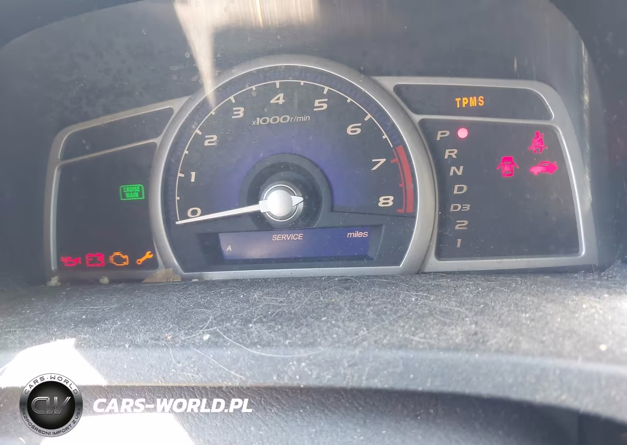 2008 Honda Civic Ex VIN:1HGFA16898L056802 - 7